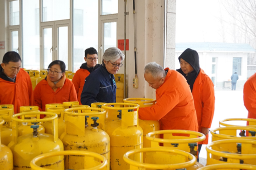 省市场监督管理局王宜坤一行到市能源集团惠民燃气检查指导